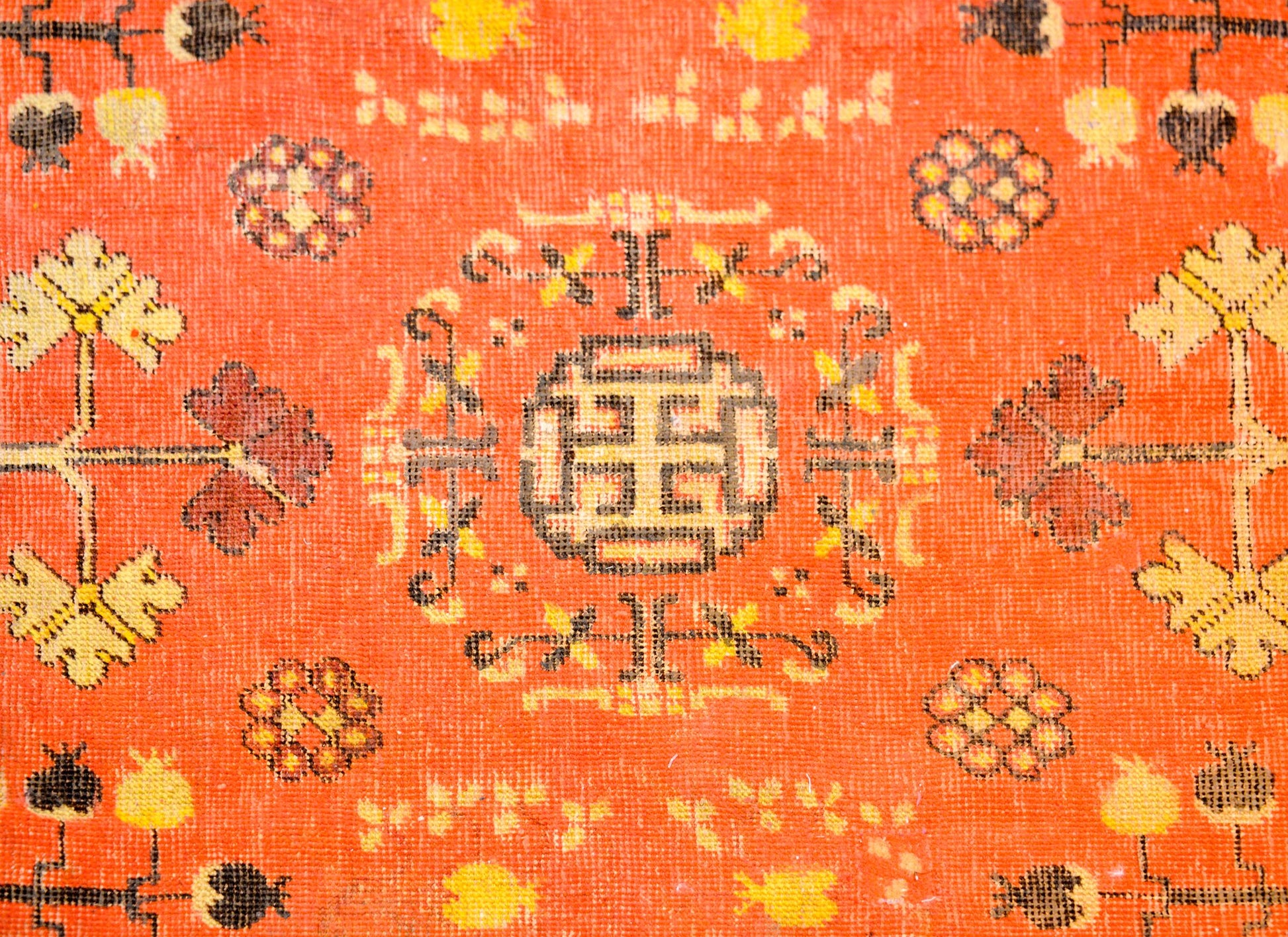 Wonderful Early 20th Century Central Asian Khotan Rug For Sale