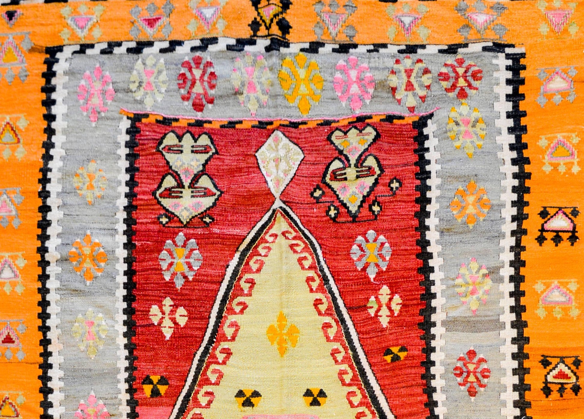 Early 20th Century Turkish Kilim Rug For Sale
