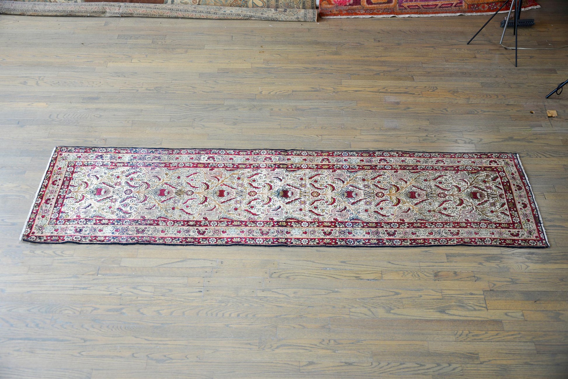 Early 20th Century Lavar Kirman Runner For Sale