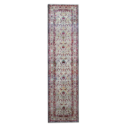 Early 20th Century Lavar Kirman Runner For Sale