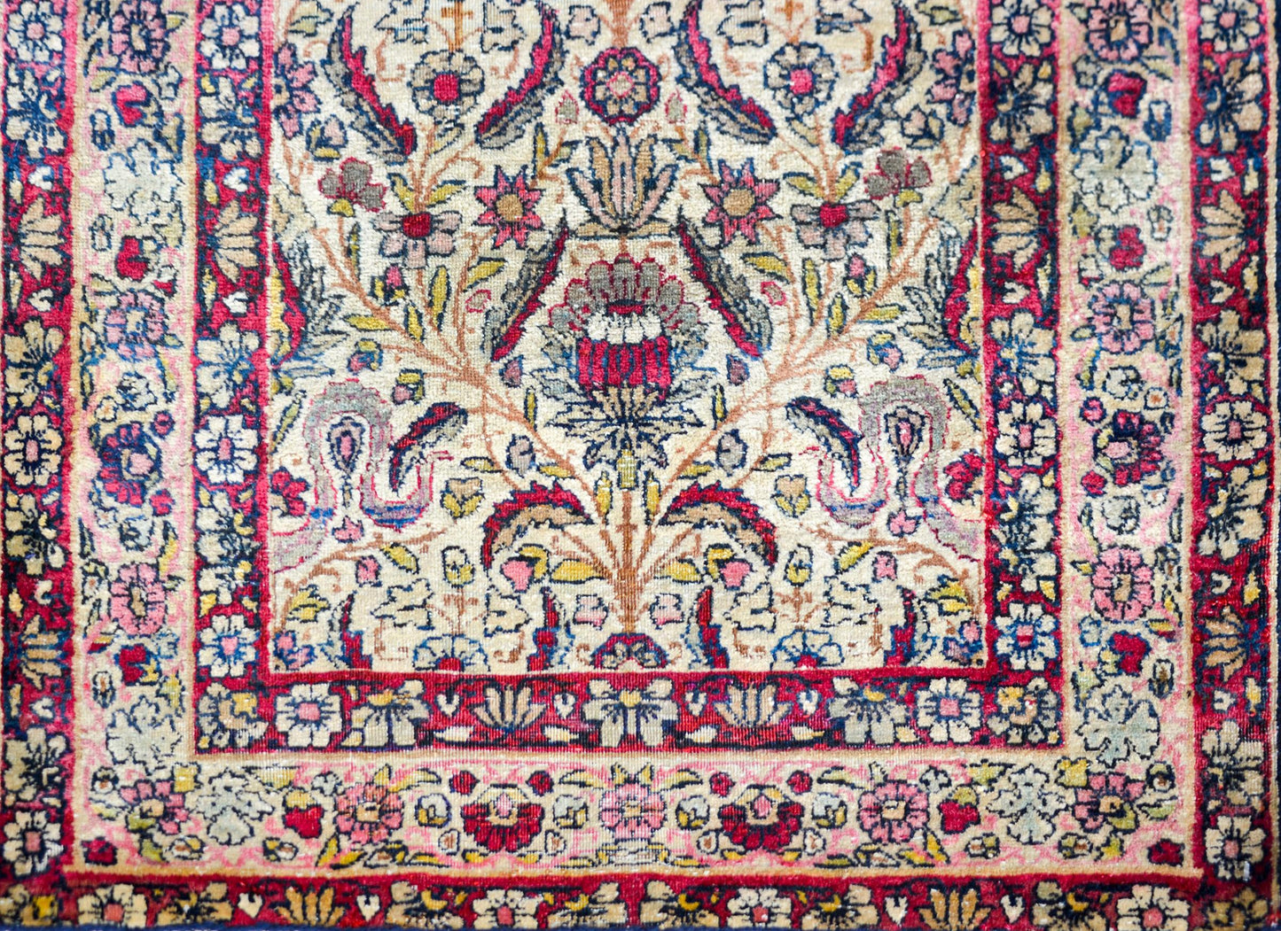 Early 20th Century Lavar Kirman Runner For Sale