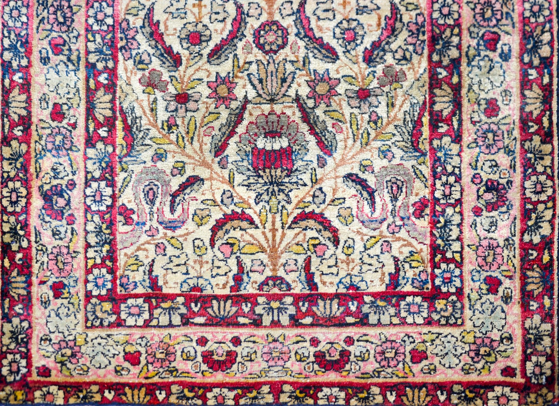 Early 20th Century Lavar Kirman Runner For Sale