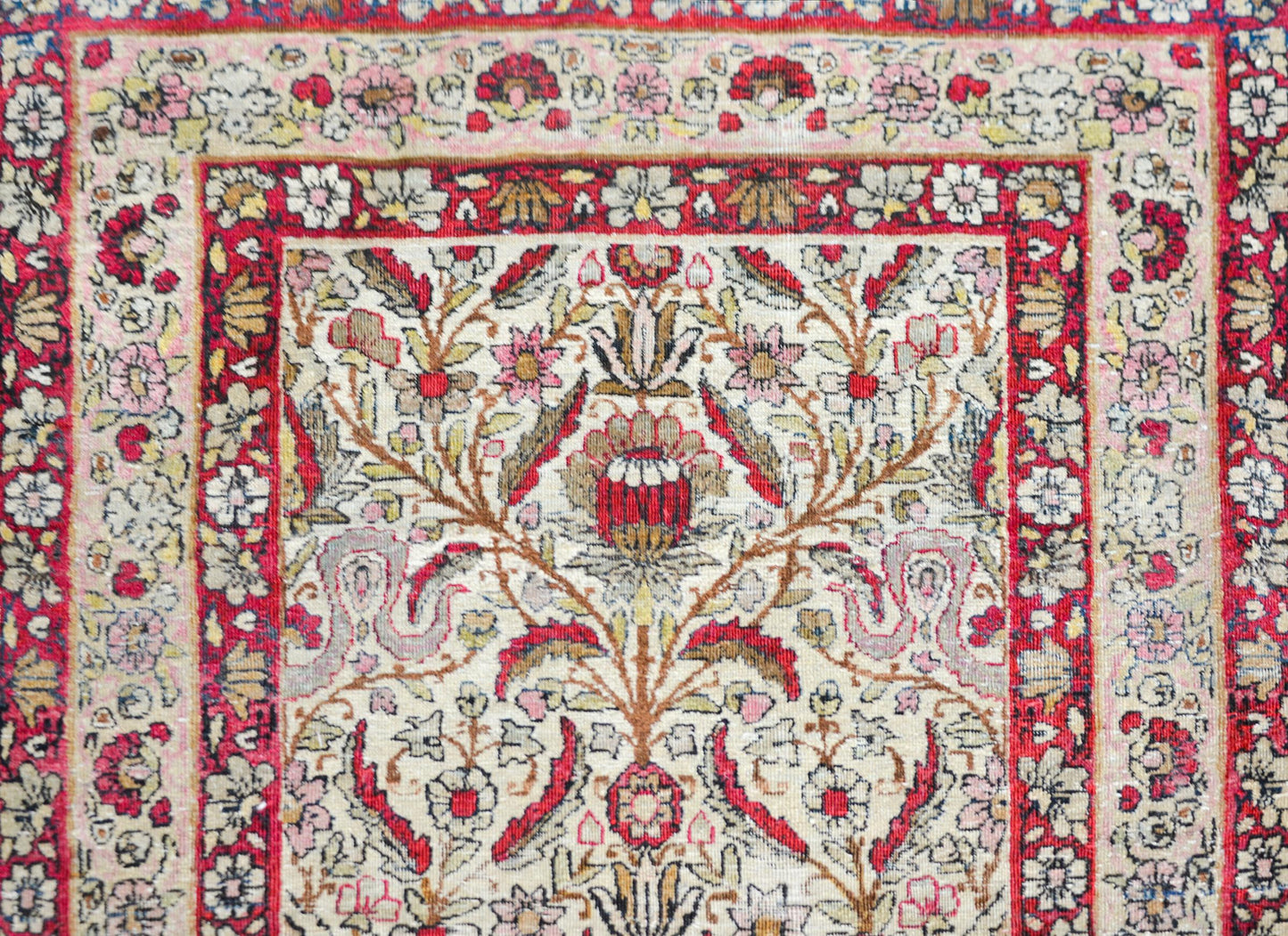 Early 20th Century Lavar Kirman Runner For Sale
