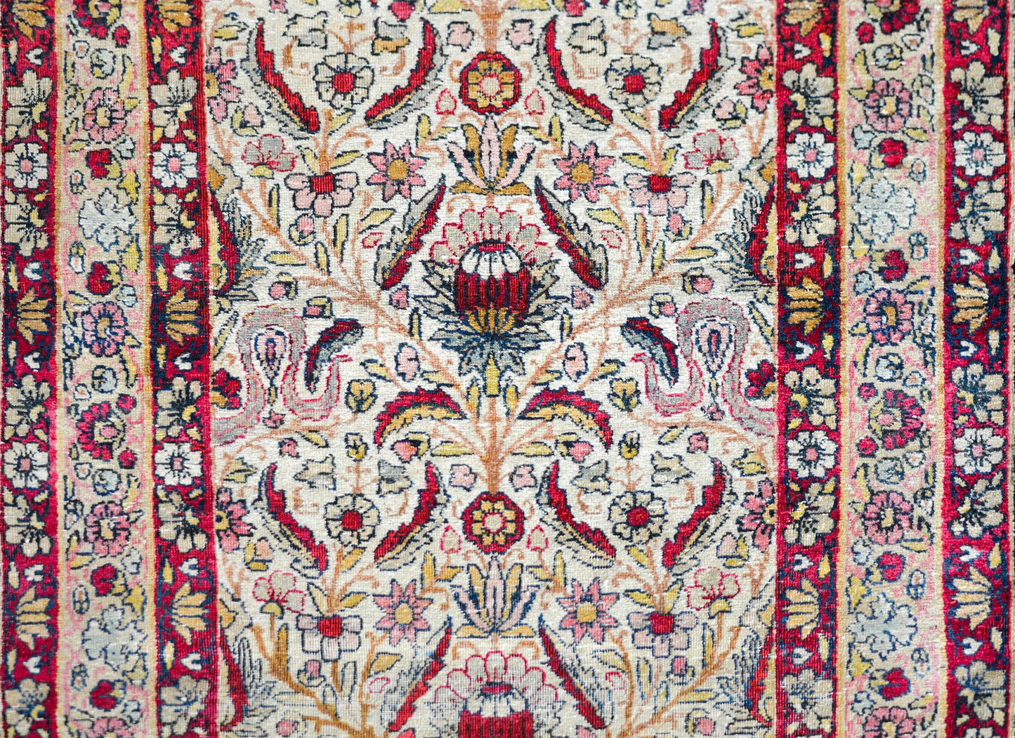 Early 20th Century Lavar Kirman Runner For Sale