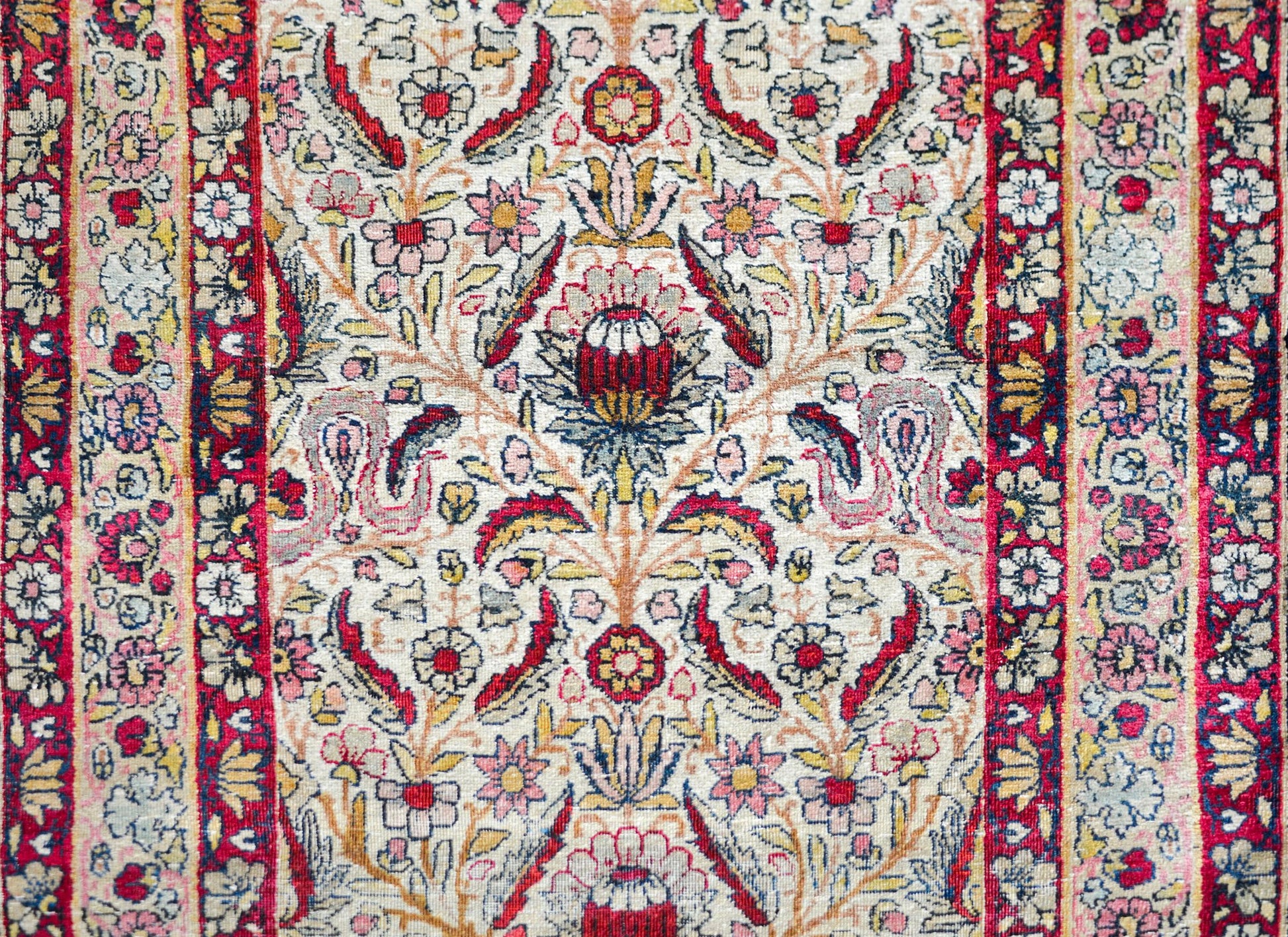 Early 20th Century Lavar Kirman Runner For Sale