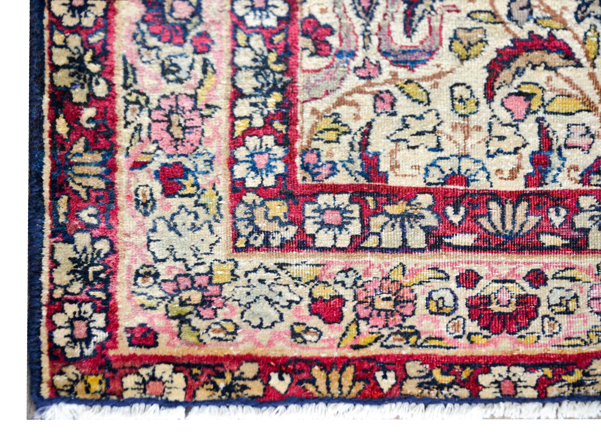 Early 20th Century Lavar Kirman Runner For Sale