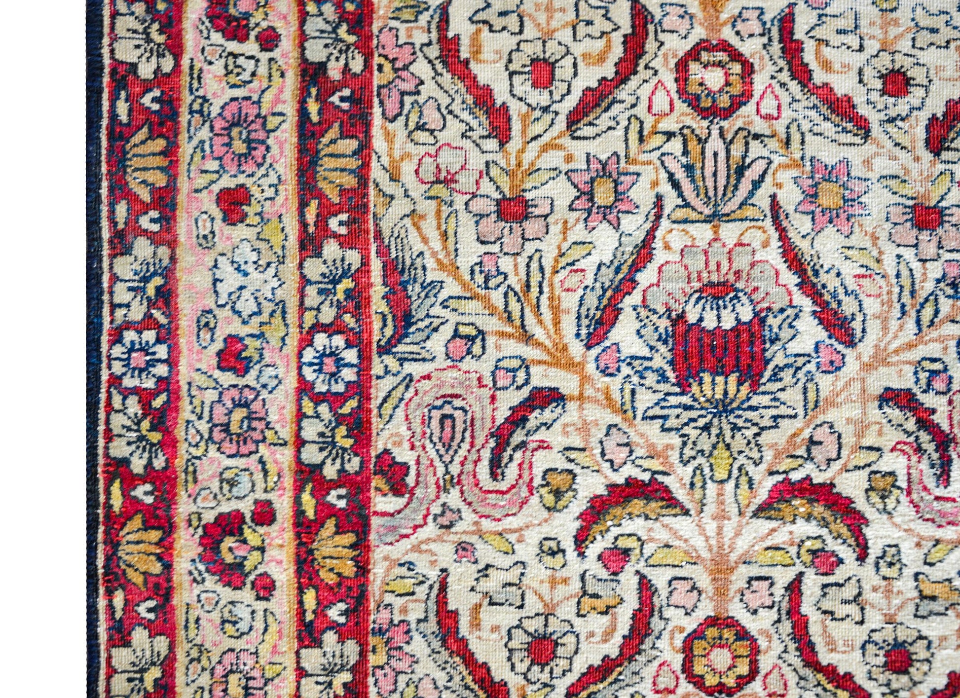 Early 20th Century Lavar Kirman Runner For Sale