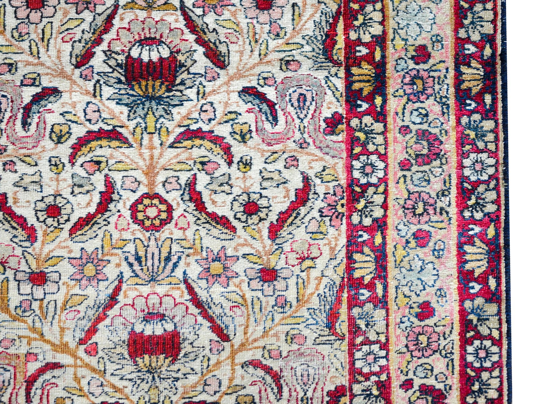 Early 20th Century Lavar Kirman Runner For Sale