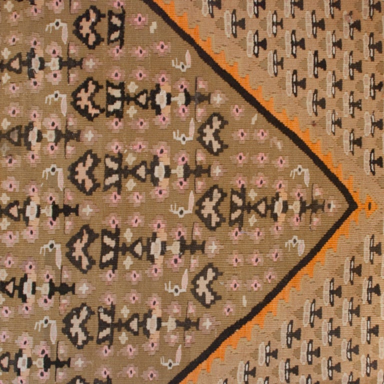 Early 20th Century Kurdish Senneh Carpet Runner For Sale