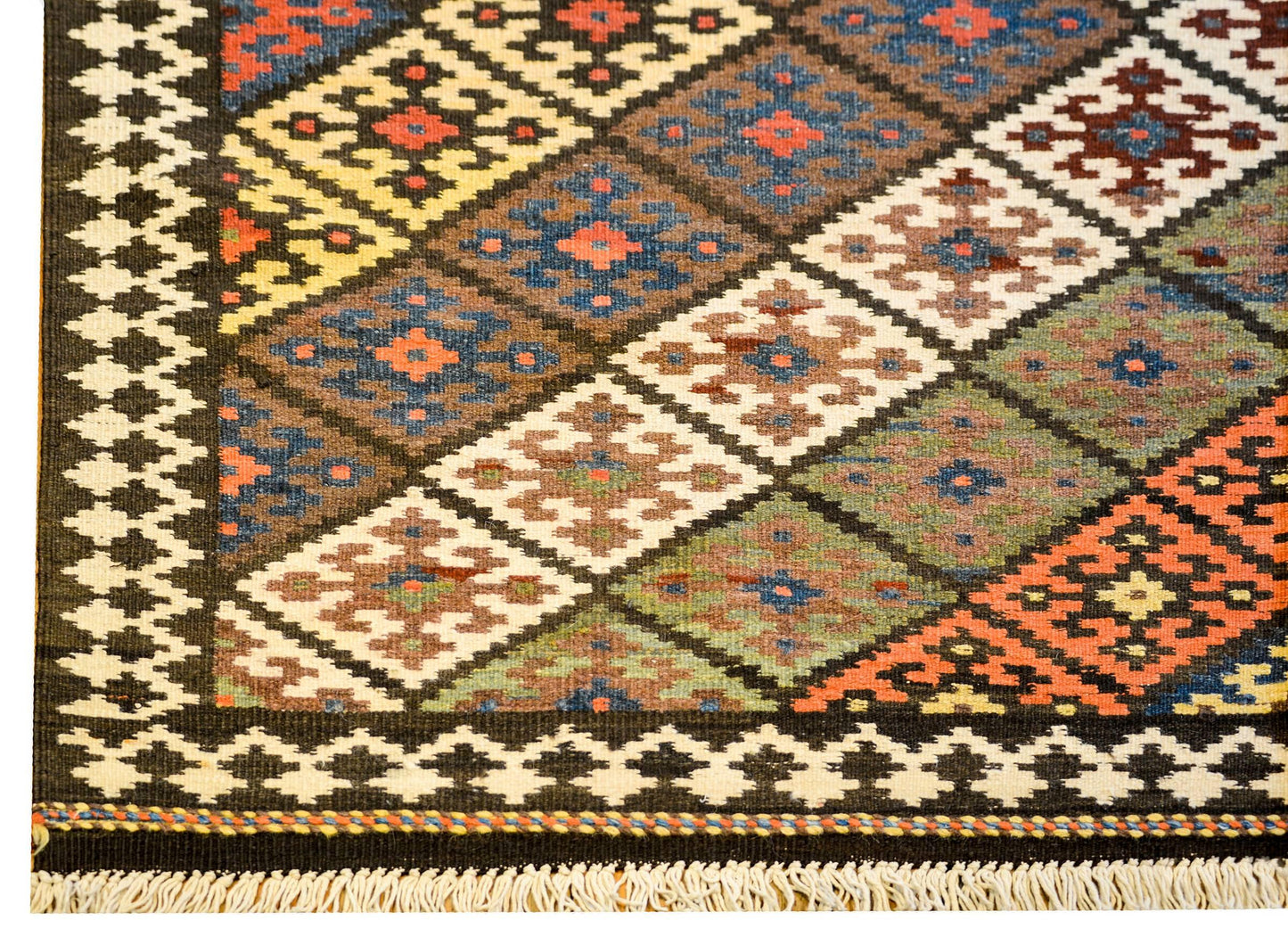 Mid-20th Century Saveh Kilim Runner For Sale