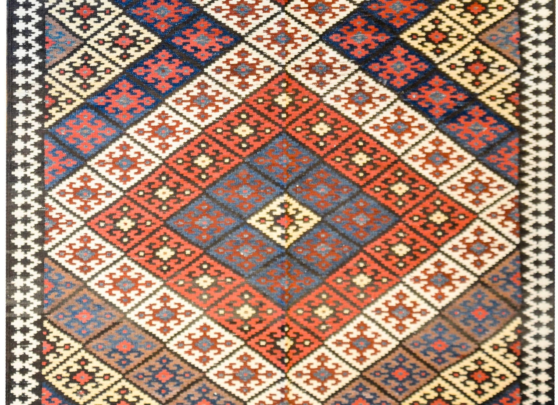 Mid-20th Century Saveh Kilim Runner For Sale