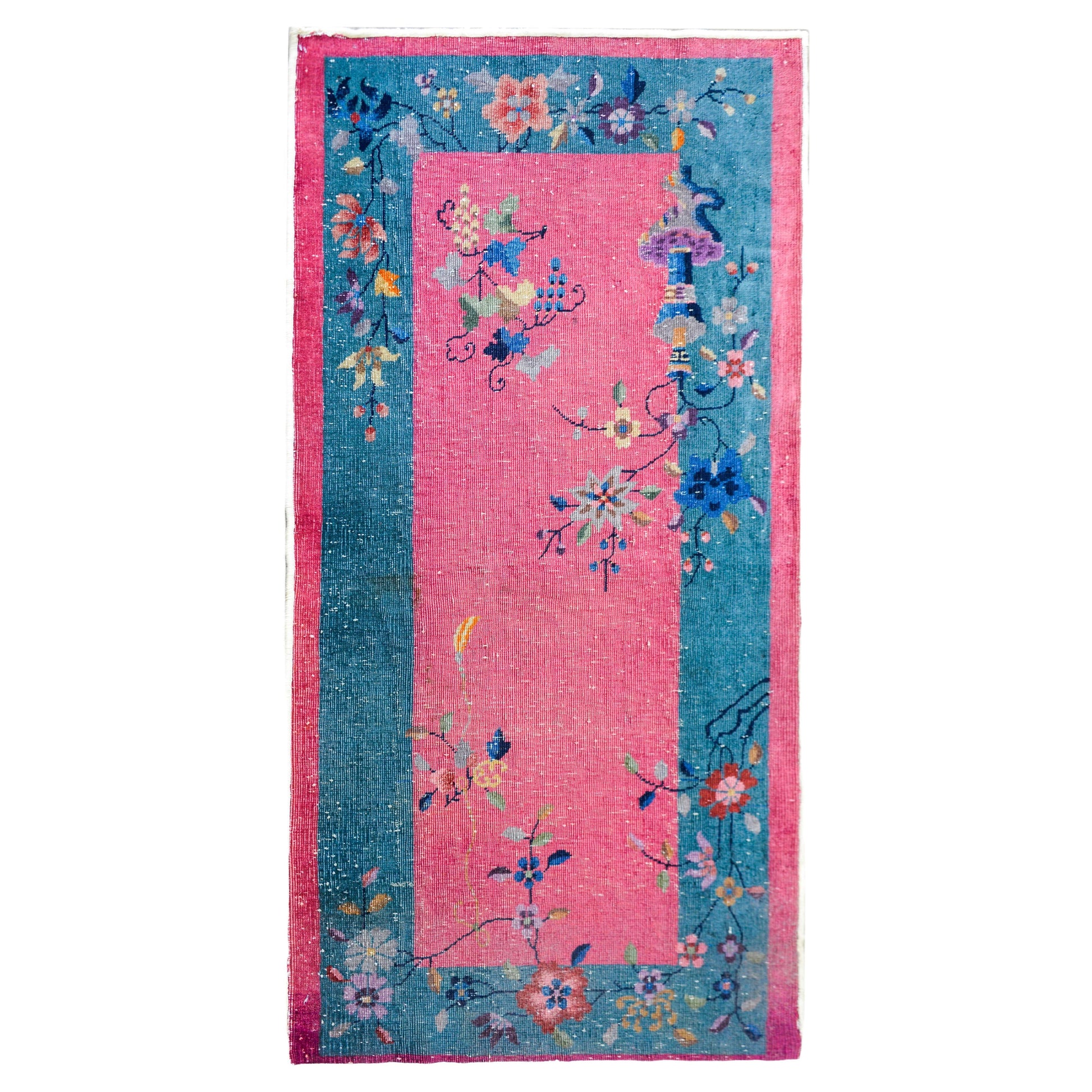 Early 20th Century Chinese Art Deco Rug For Sale
