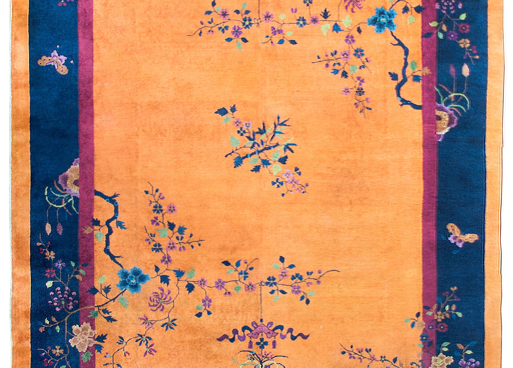 Early 20th Century Chinese Art Deco Rug For Sale