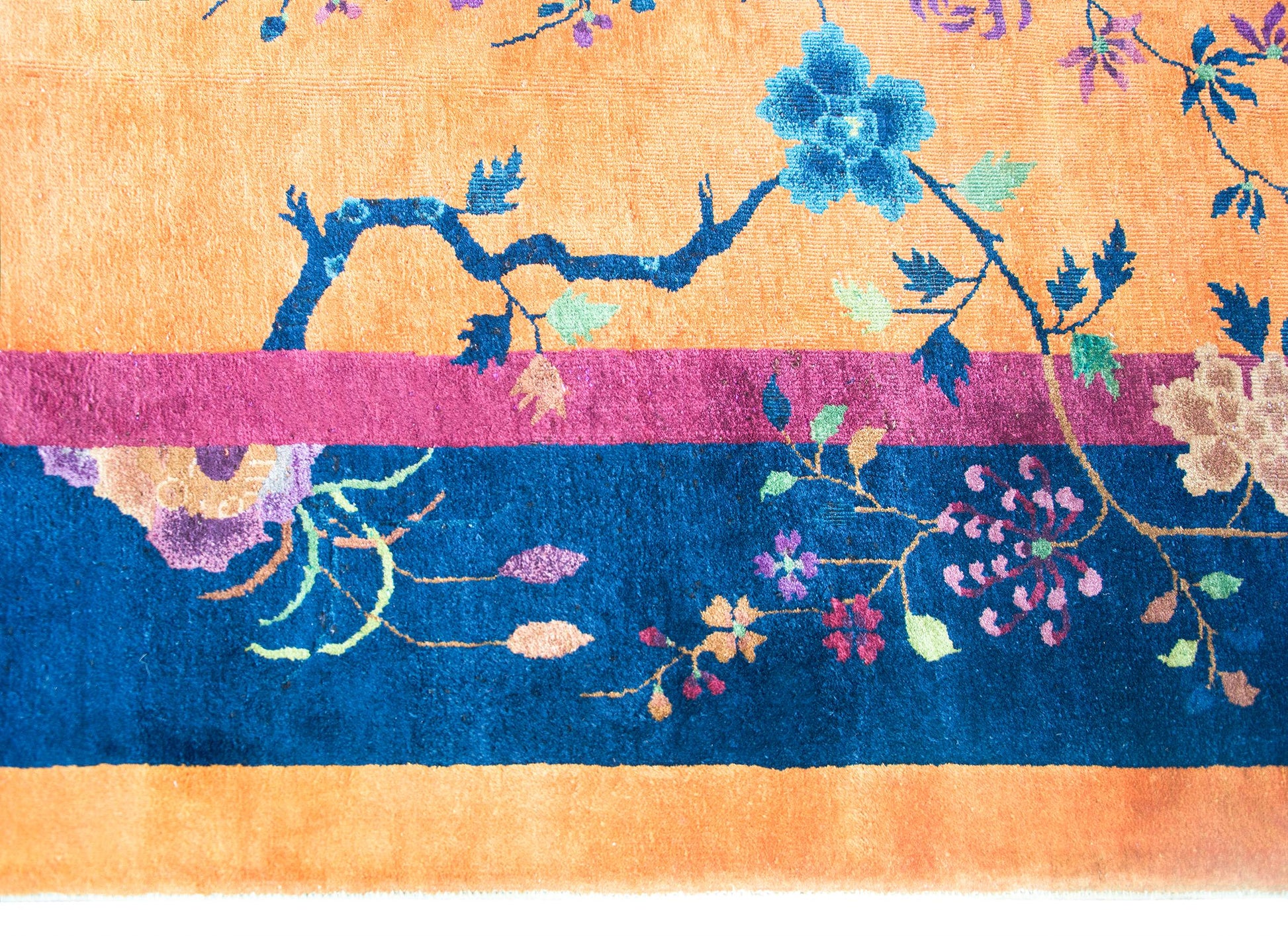 Early 20th Century Chinese Art Deco Rug For Sale