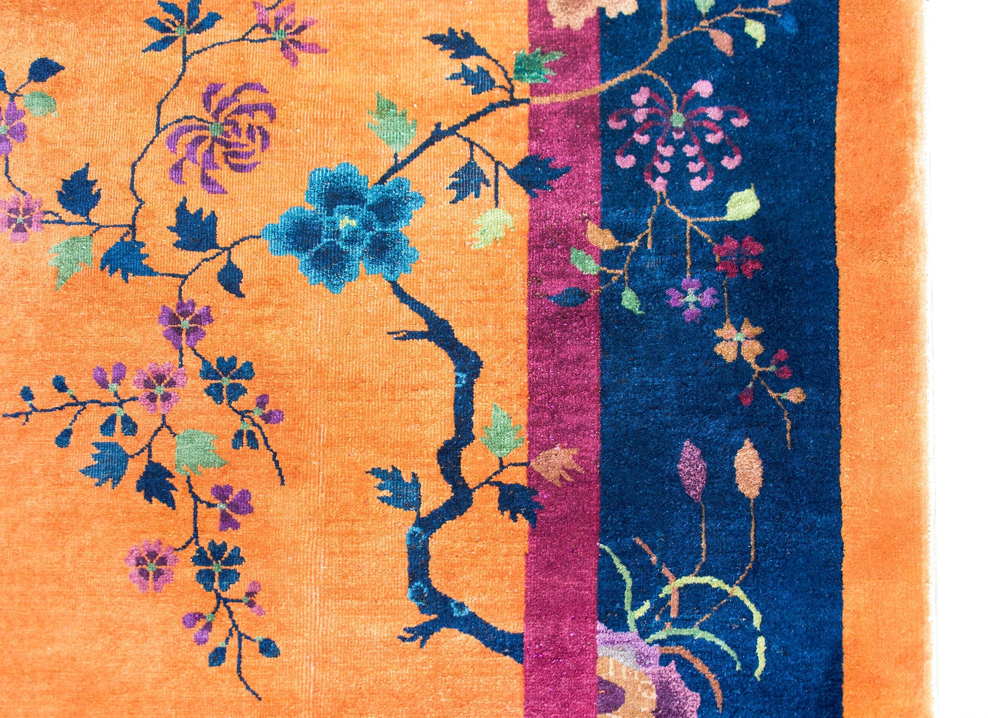 Early 20th Century Chinese Art Deco Rug For Sale