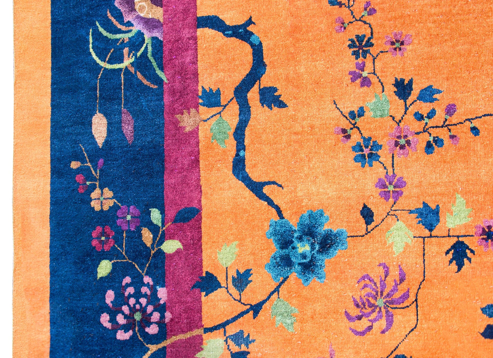 Early 20th Century Chinese Art Deco Rug For Sale