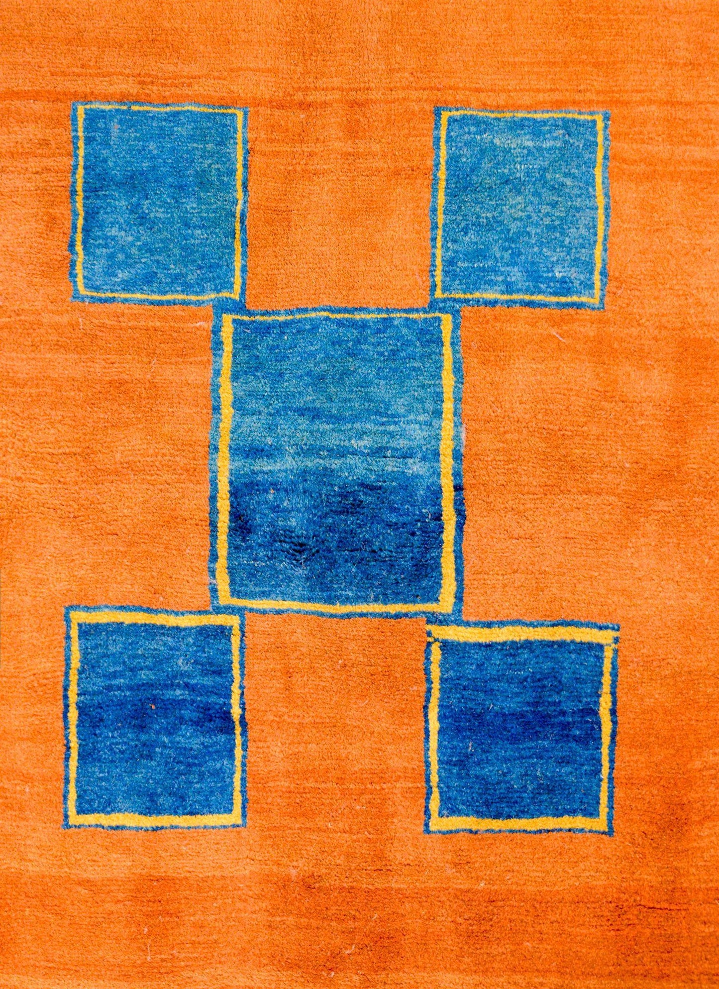 Bold Vintage Gabbeh Rug For Sale