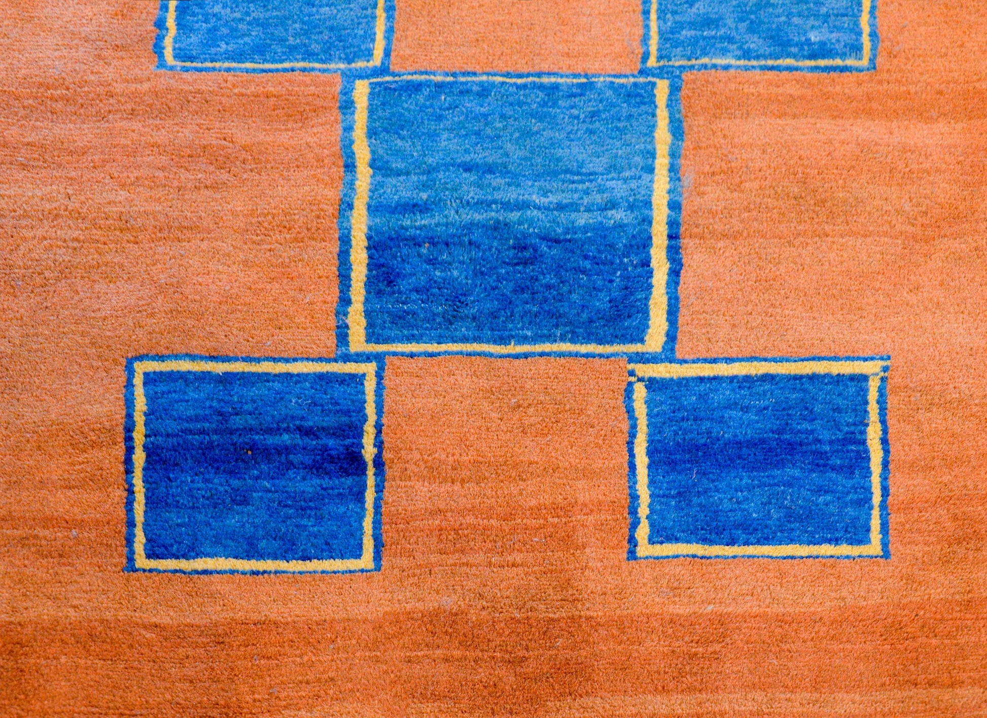 Bold Vintage Gabbeh Rug For Sale