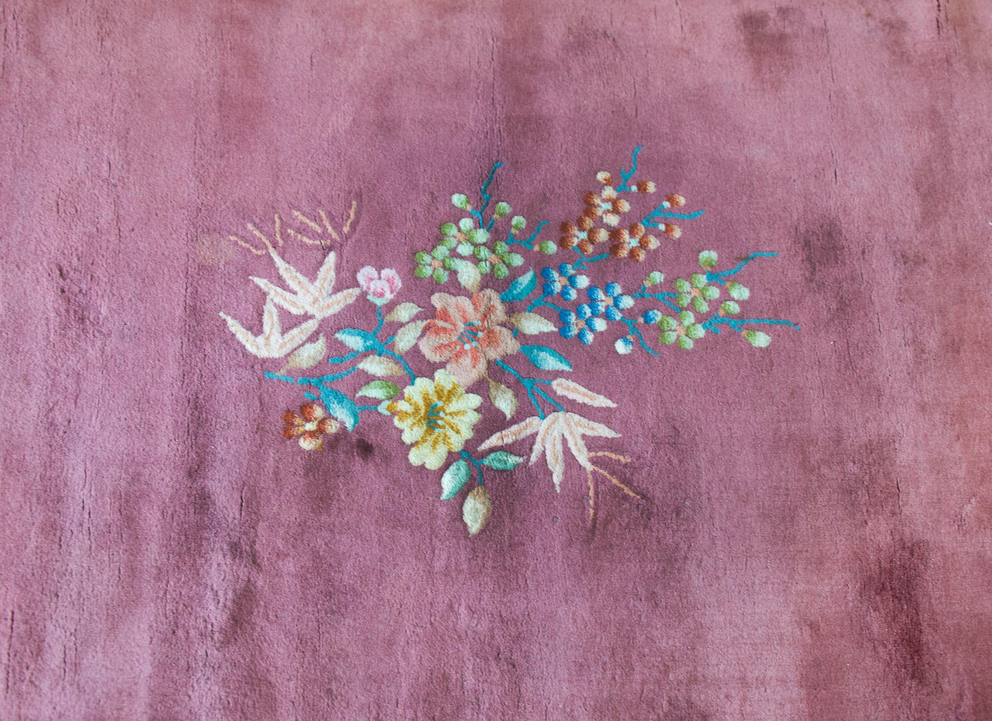 Early 20th Century Chinese Art Deco Rug For Sale
