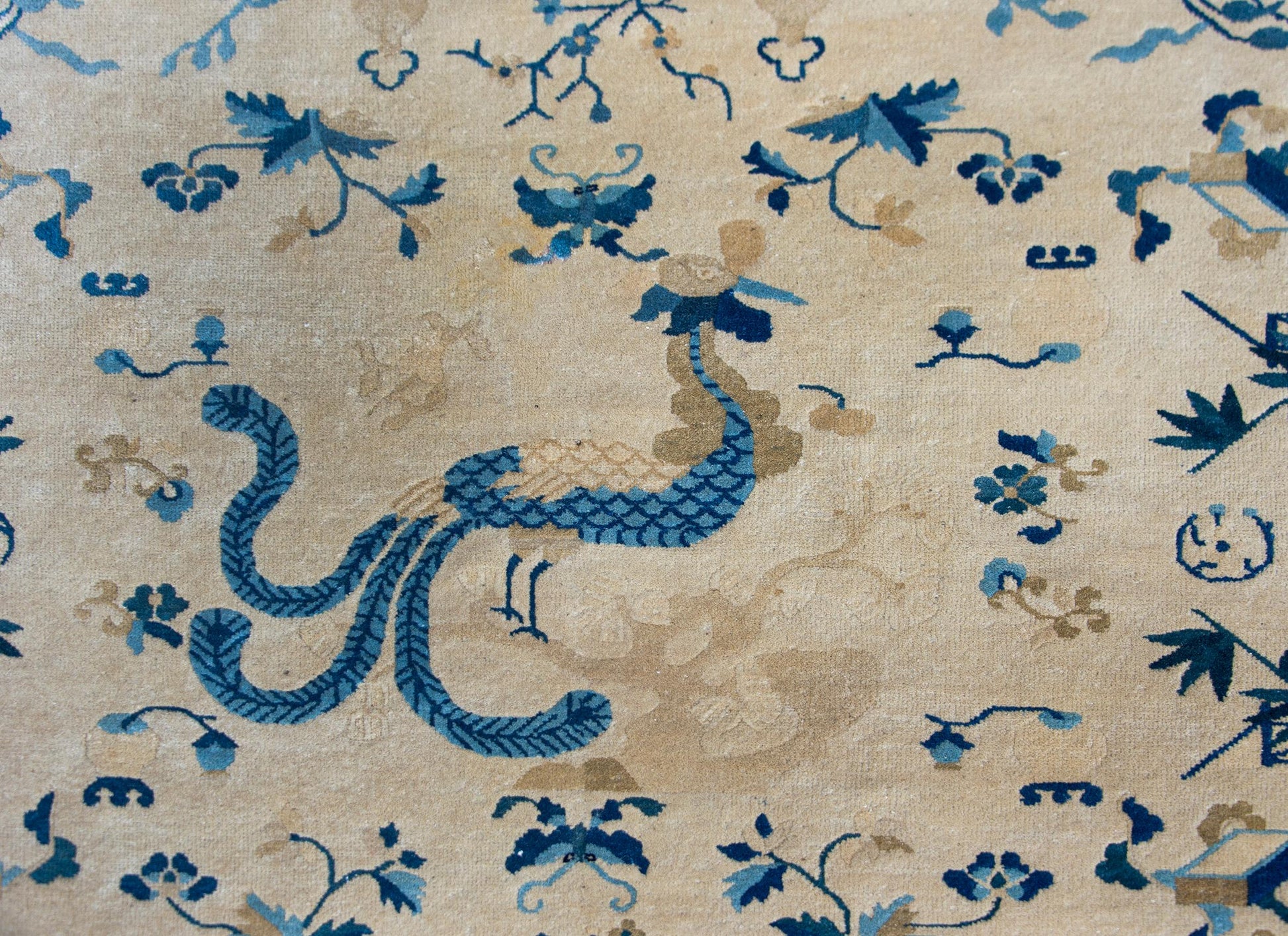 Late 19th Century Chinese Peking Rug For Sale