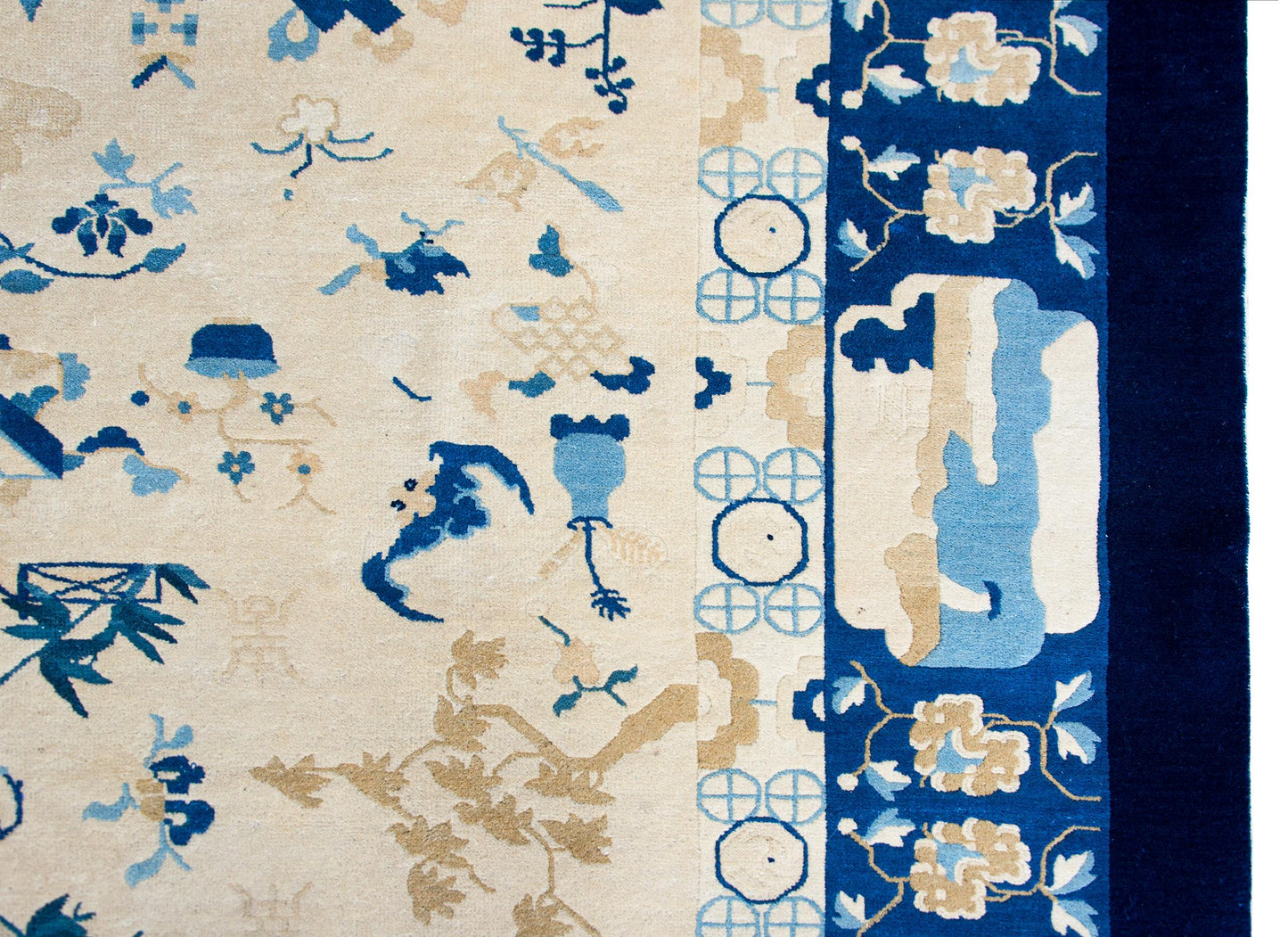 Late 19th Century Chinese Peking Rug For Sale