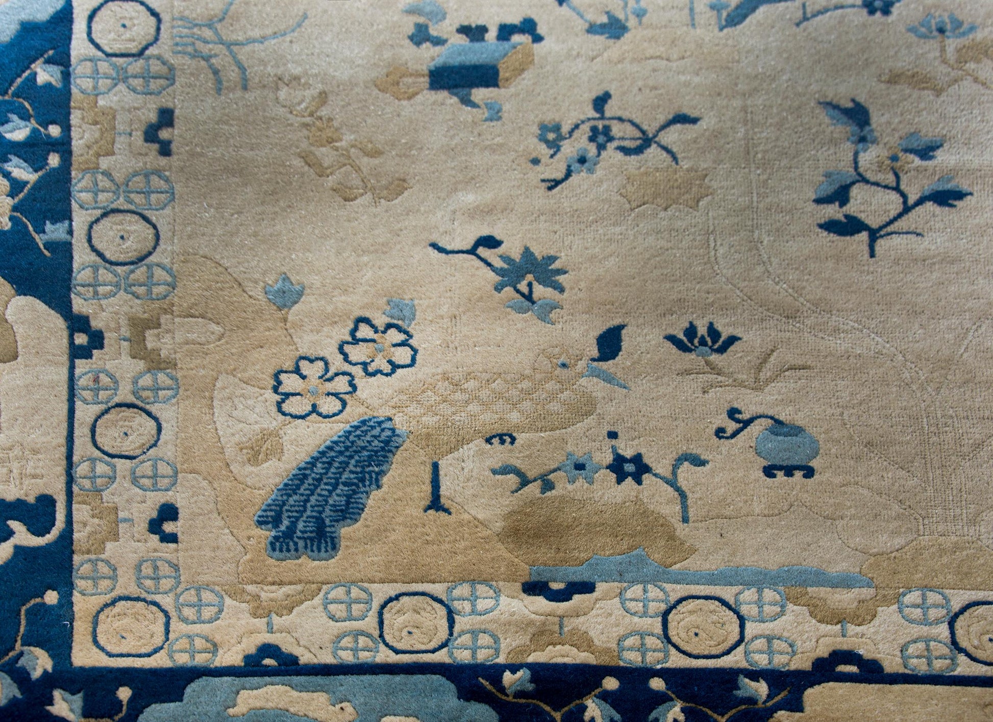 Late 19th Century Chinese Peking Rug For Sale