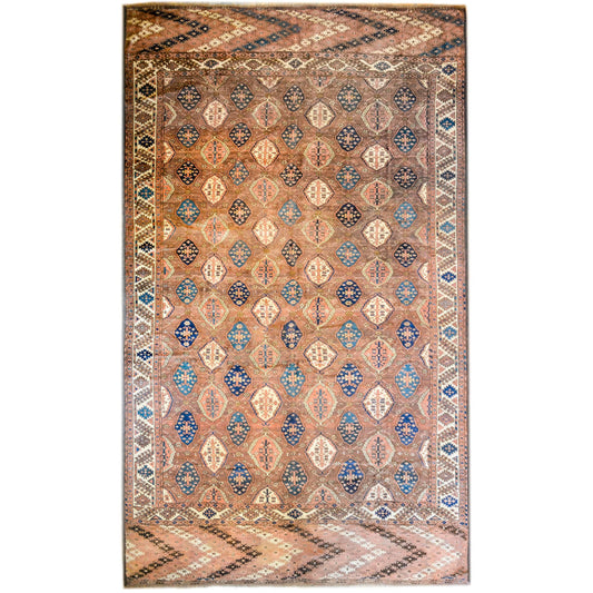 Unbelievable 19th Century Tekeh Rug For Sale