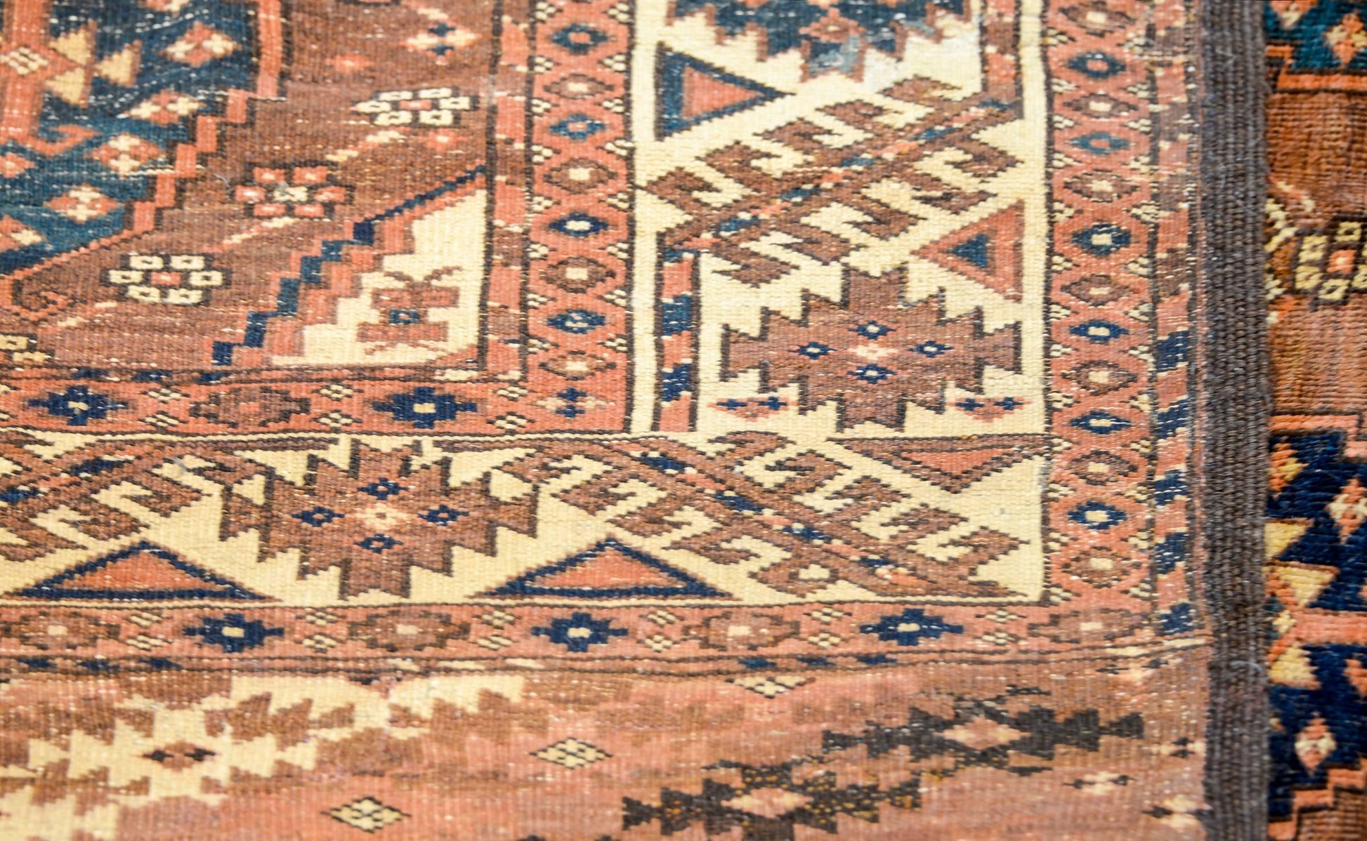 Unbelievable 19th Century Tekeh Rug For Sale
