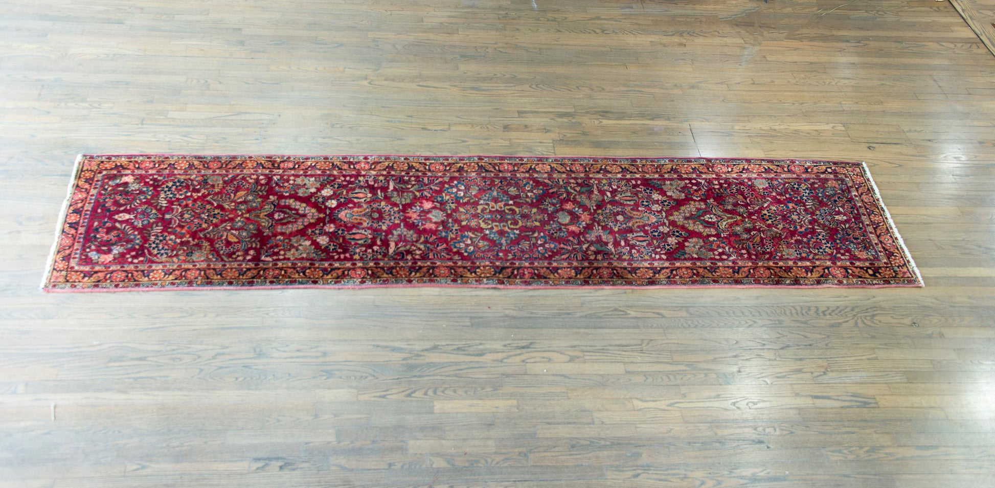 Early 20th Century Persian Sarouk Runner For Sale
