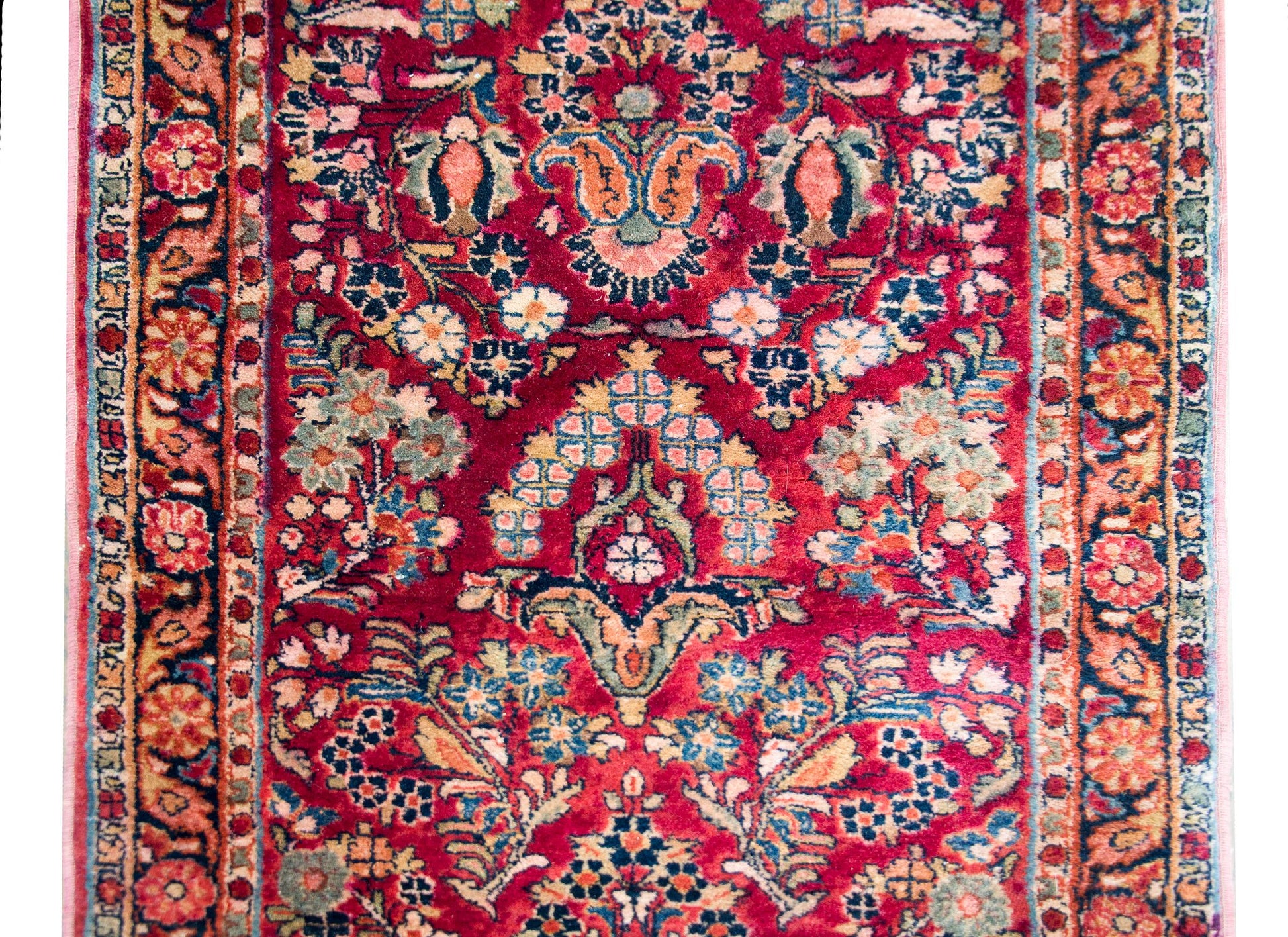Early 20th Century Persian Sarouk Runner For Sale
