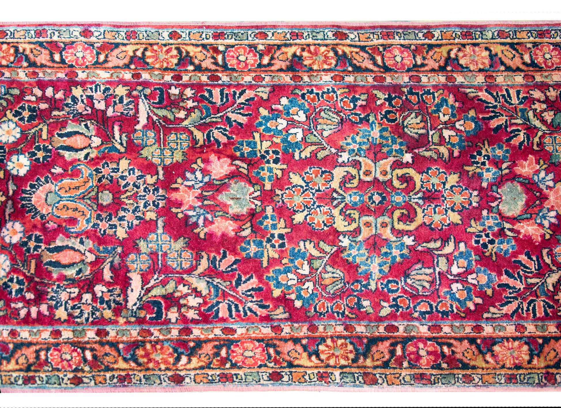 Early 20th Century Persian Sarouk Runner For Sale