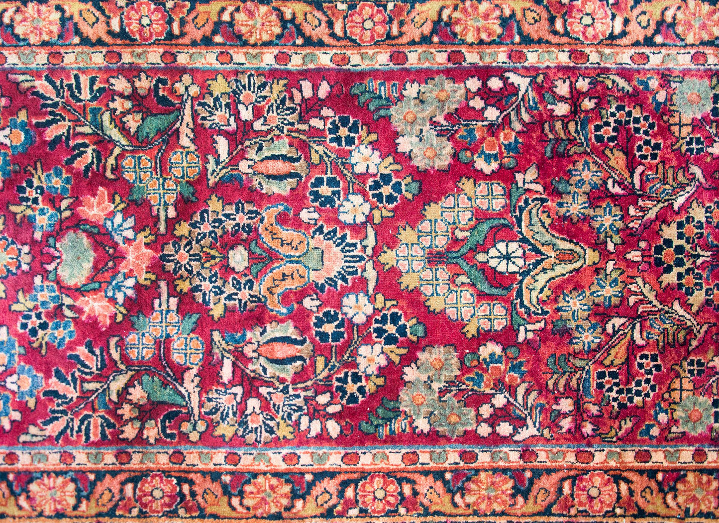 Early 20th Century Persian Sarouk Runner For Sale