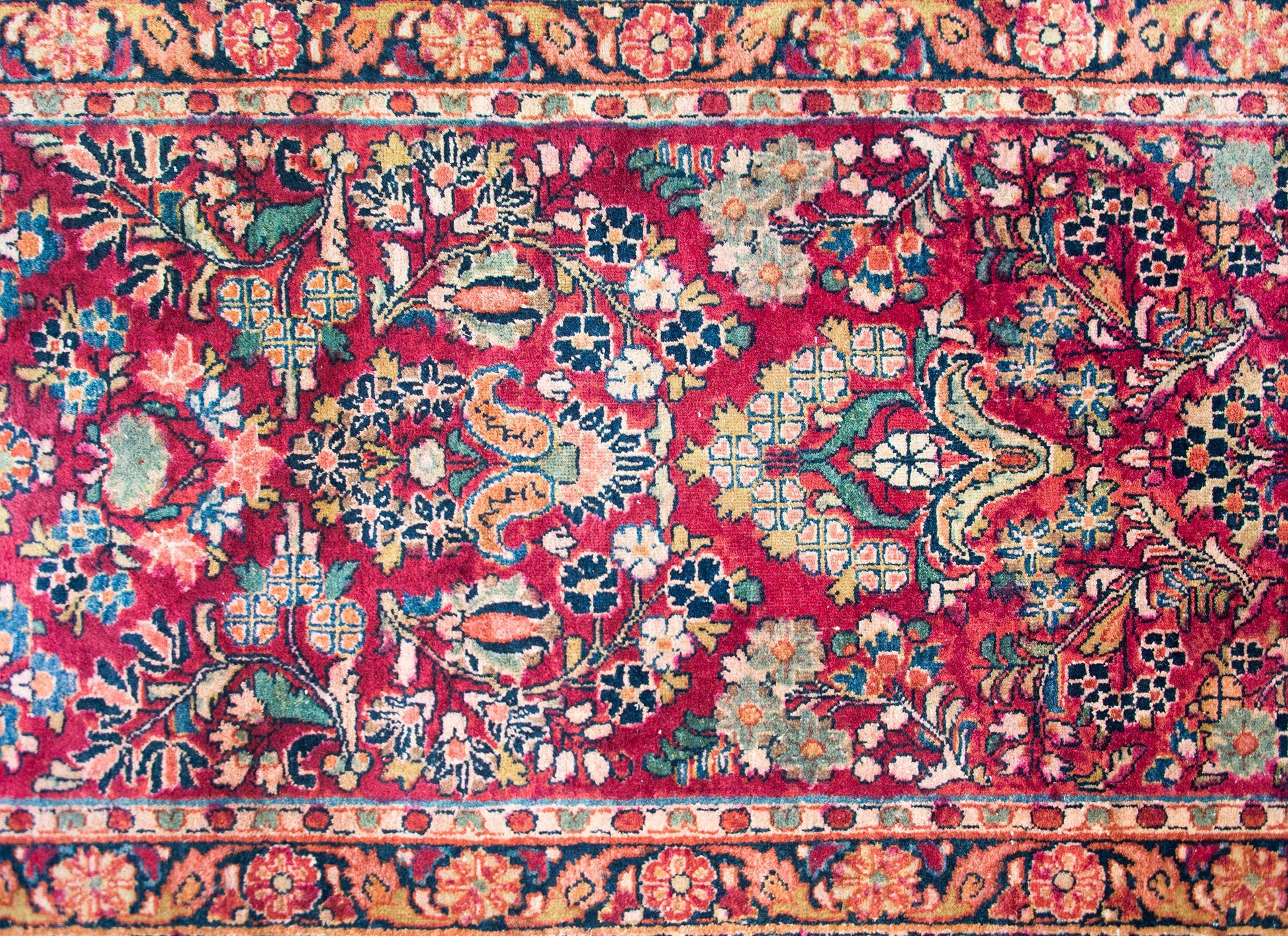 Early 20th Century Persian Sarouk Runner For Sale
