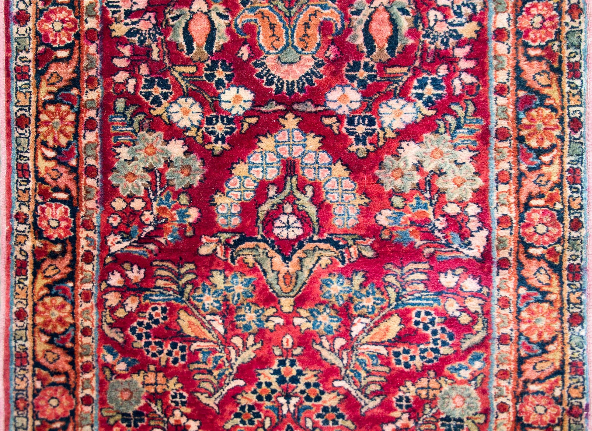 Early 20th Century Persian Sarouk Runner For Sale