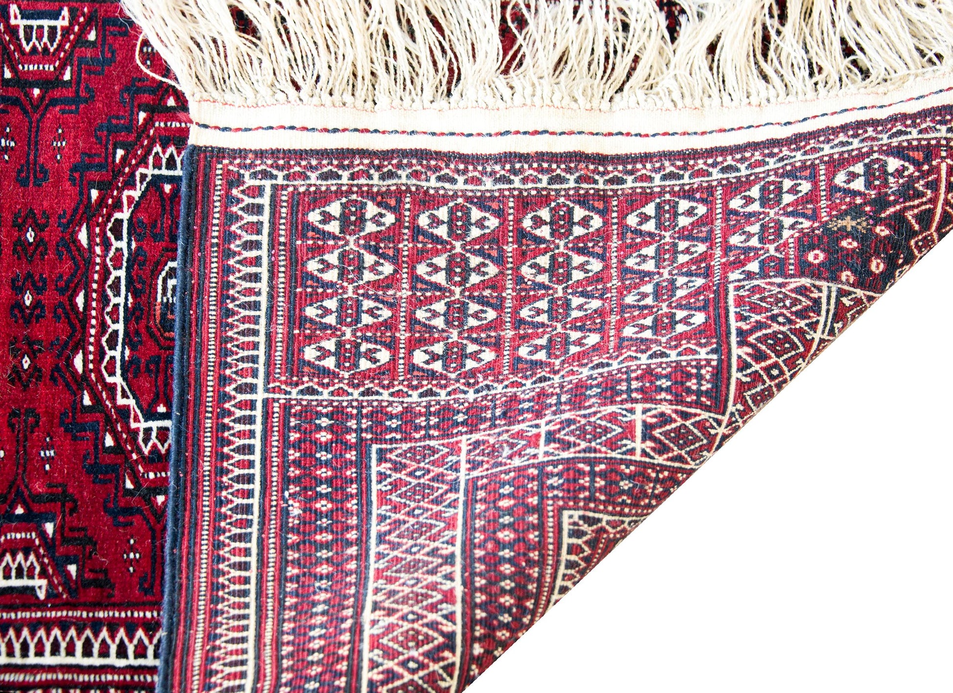 Vintage Bokhara Turkman Rug For Sale