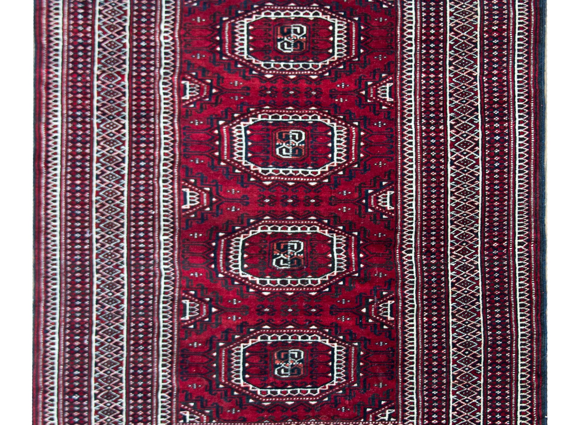 Vintage Bokhara Turkman Rug For Sale