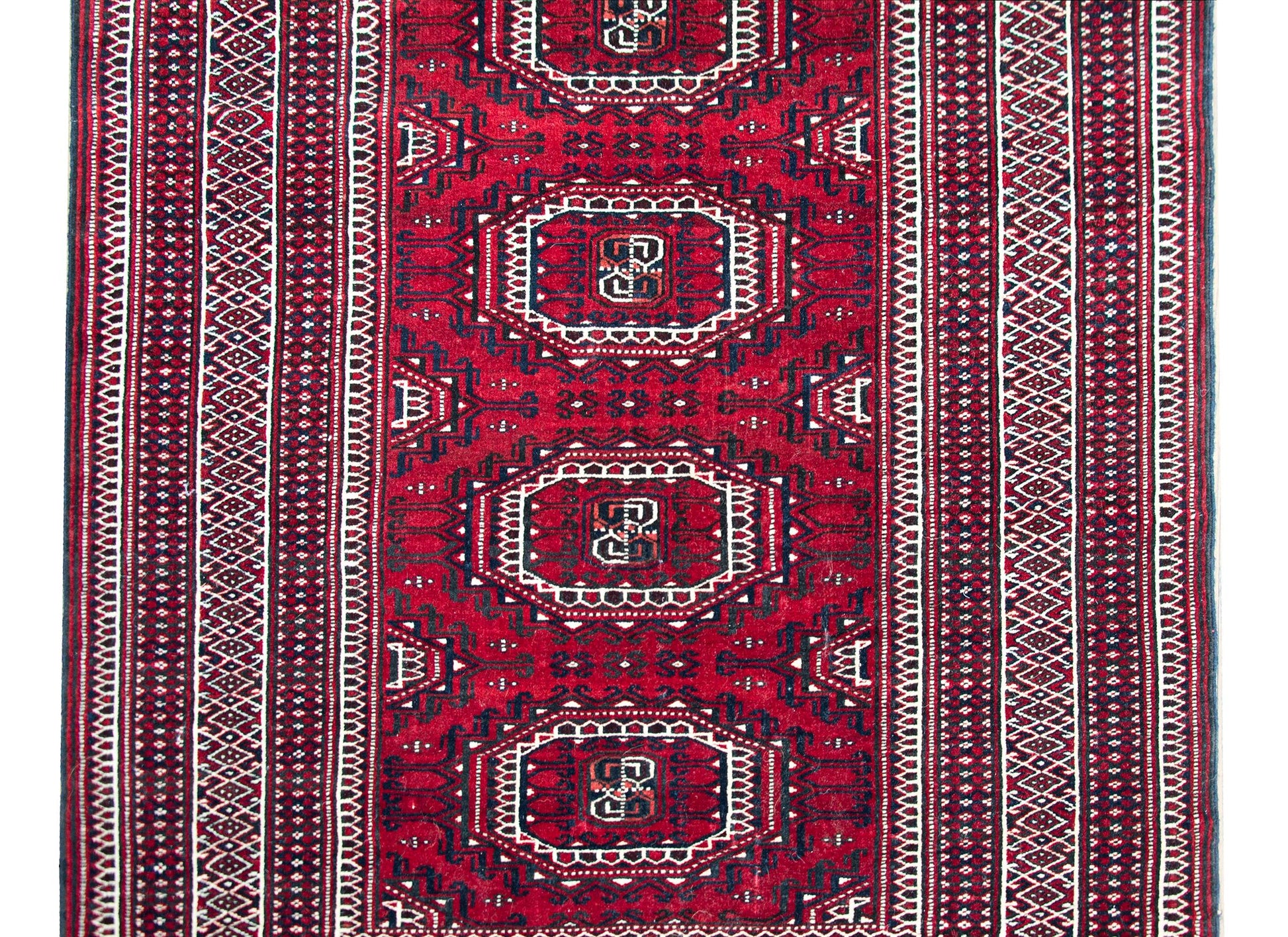 Vintage Bokhara Turkman Rug For Sale