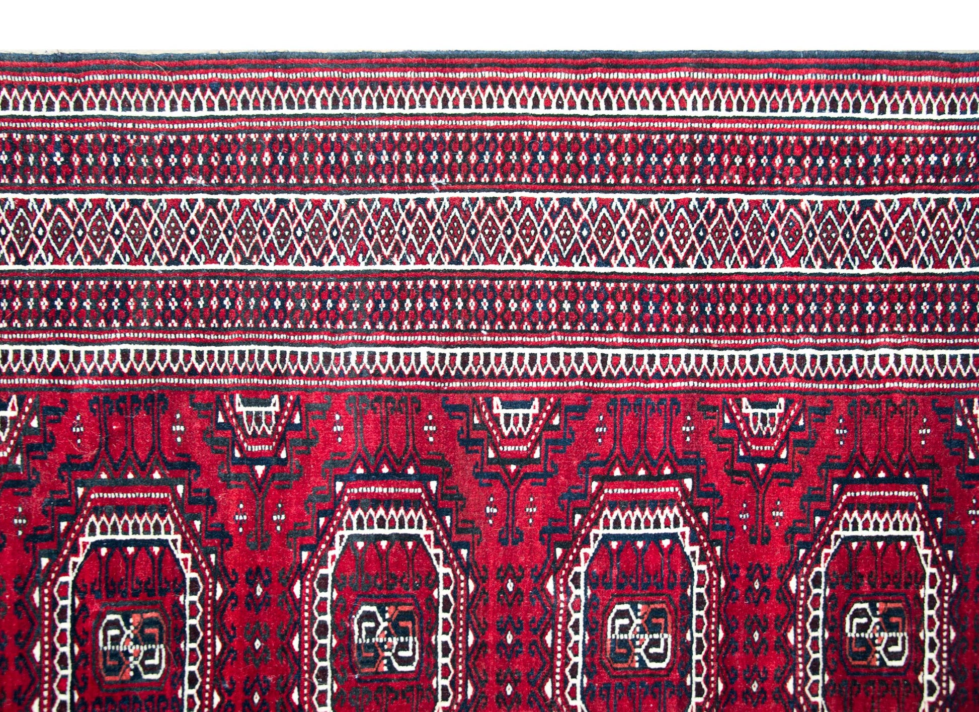 Vintage Bokhara Turkman Rug For Sale