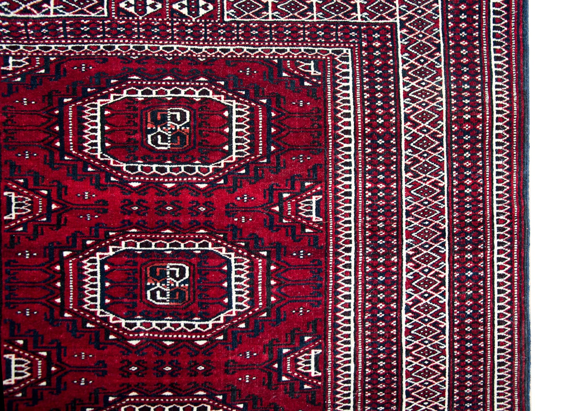 Vintage Bokhara Turkman Rug For Sale