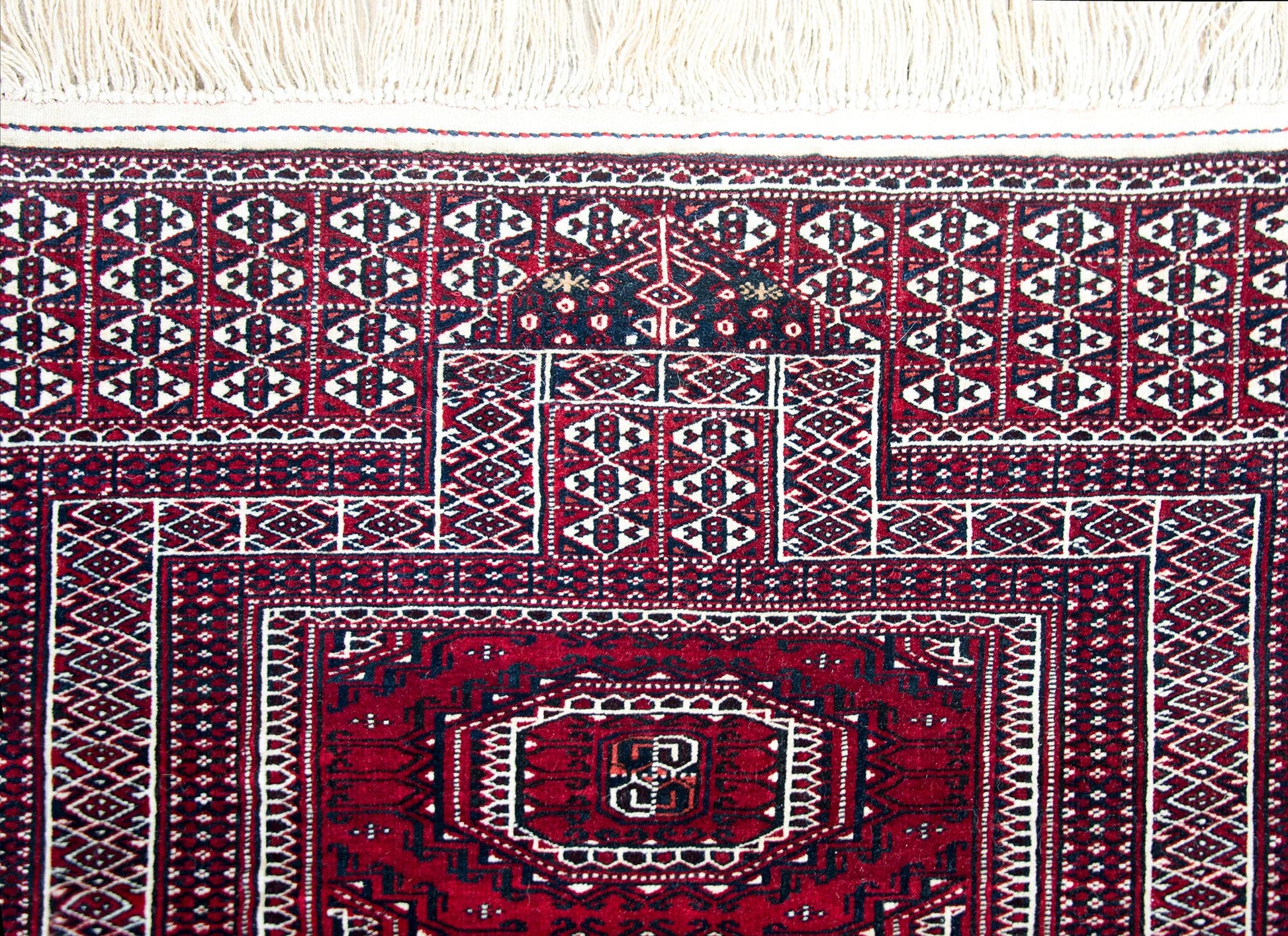 Vintage Bokhara Turkman Rug For Sale