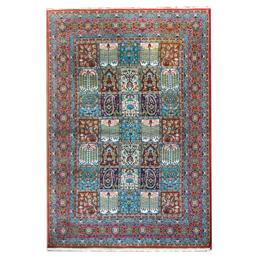 Vintage Persian Bakhtiari Rug For Sale