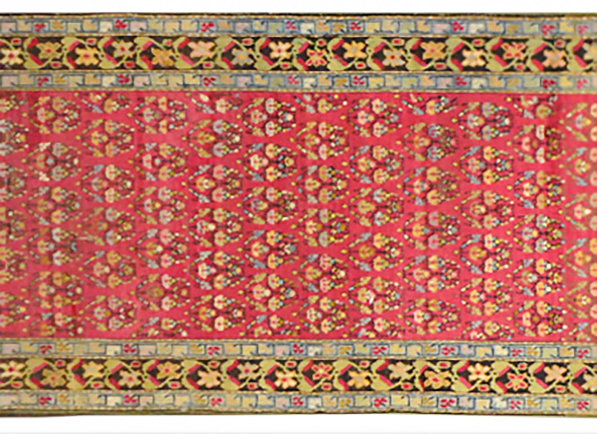 Wonderful Early 20th Century Karabakh Runner For Sale