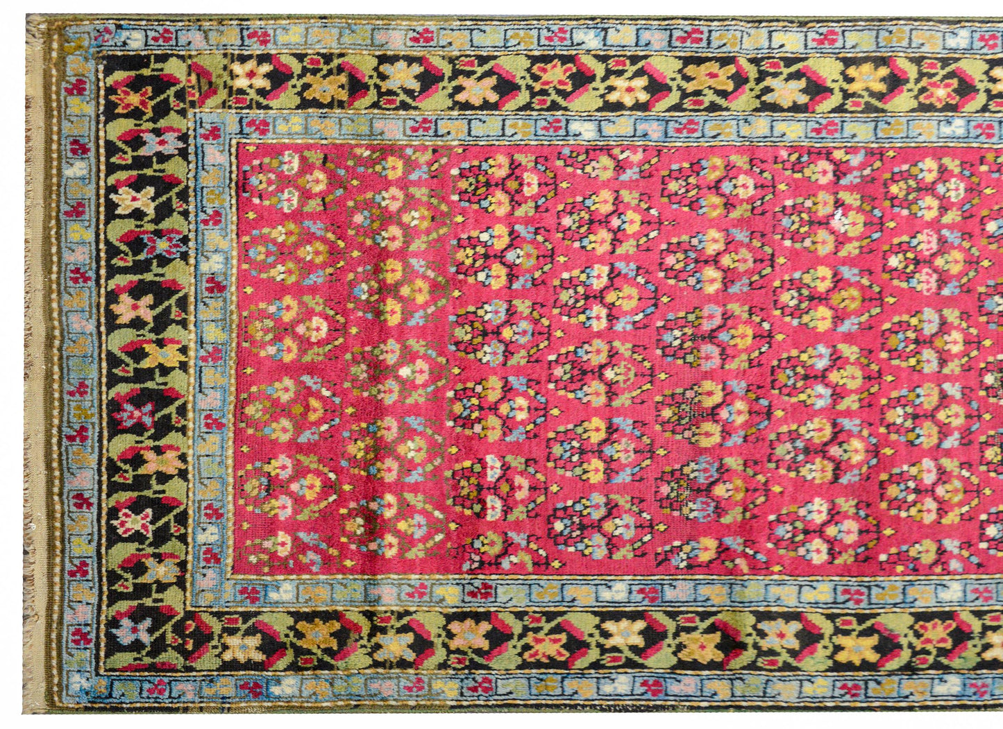 Wonderful Early 20th Century Karabakh Runner For Sale