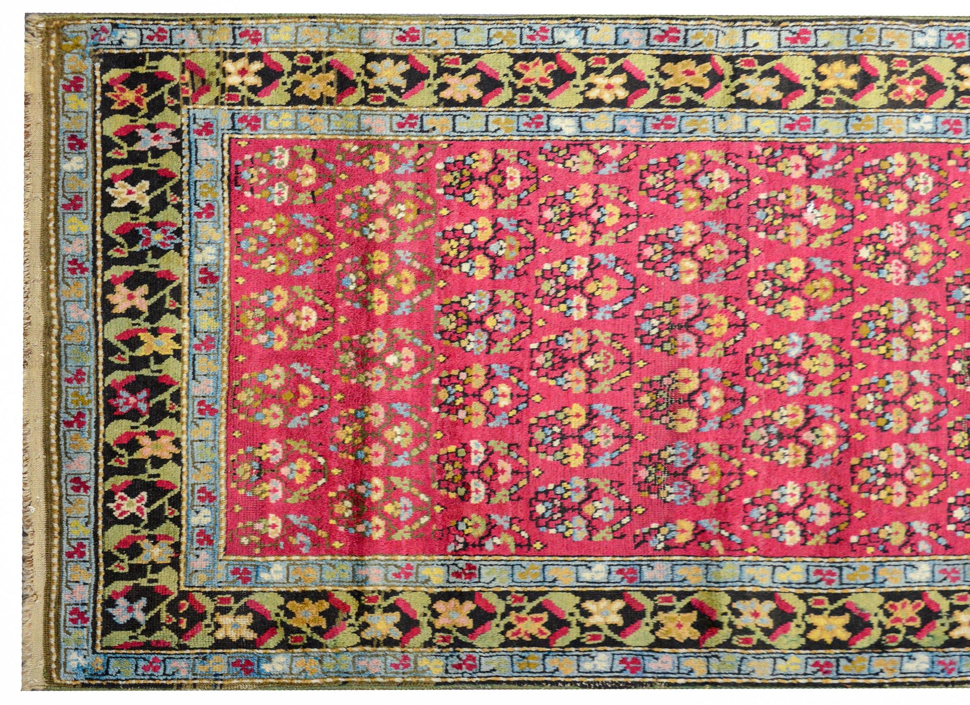 Wonderful Early 20th Century Karabakh Runner For Sale