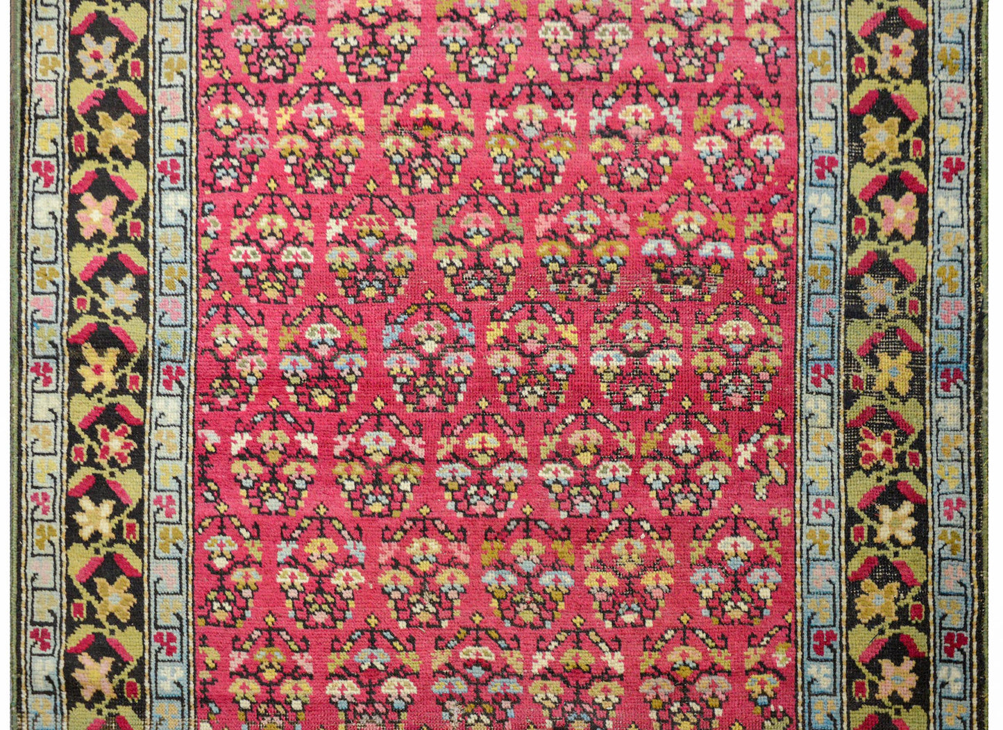 Wonderful Early 20th Century Karabakh Runner For Sale