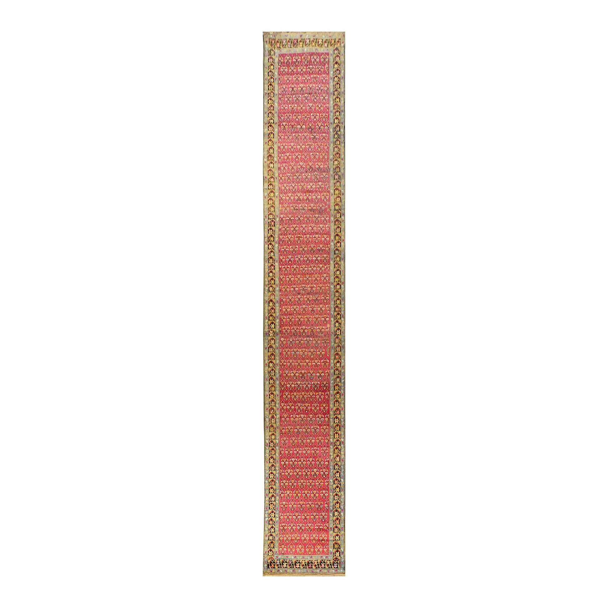 Wonderful Early 20th Century Karabakh Runner For Sale