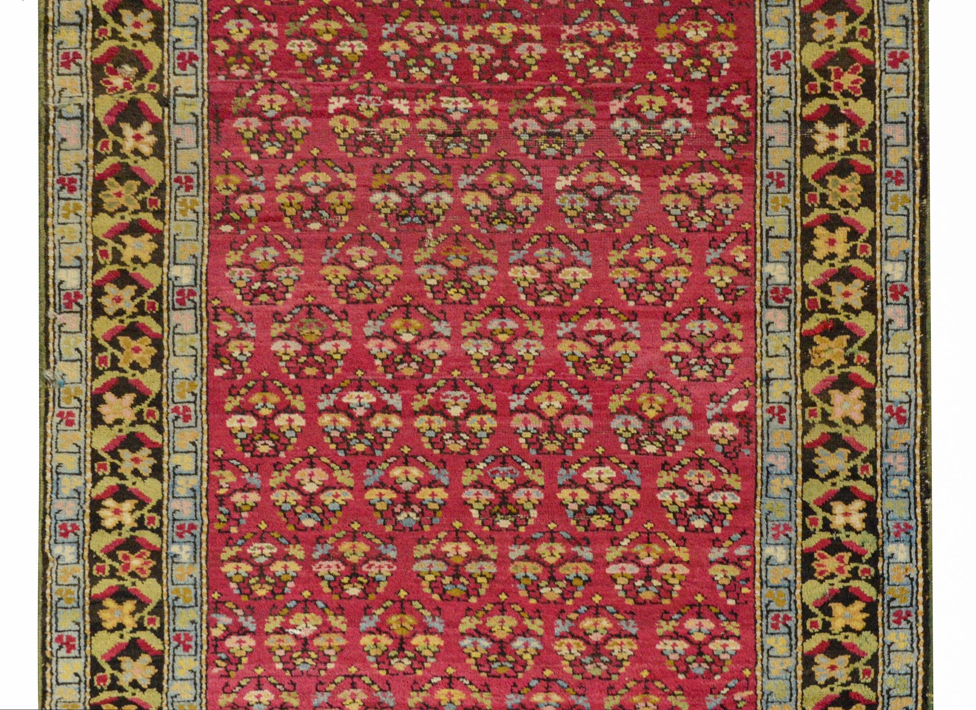 Wonderful Early 20th Century Karabakh Runner For Sale