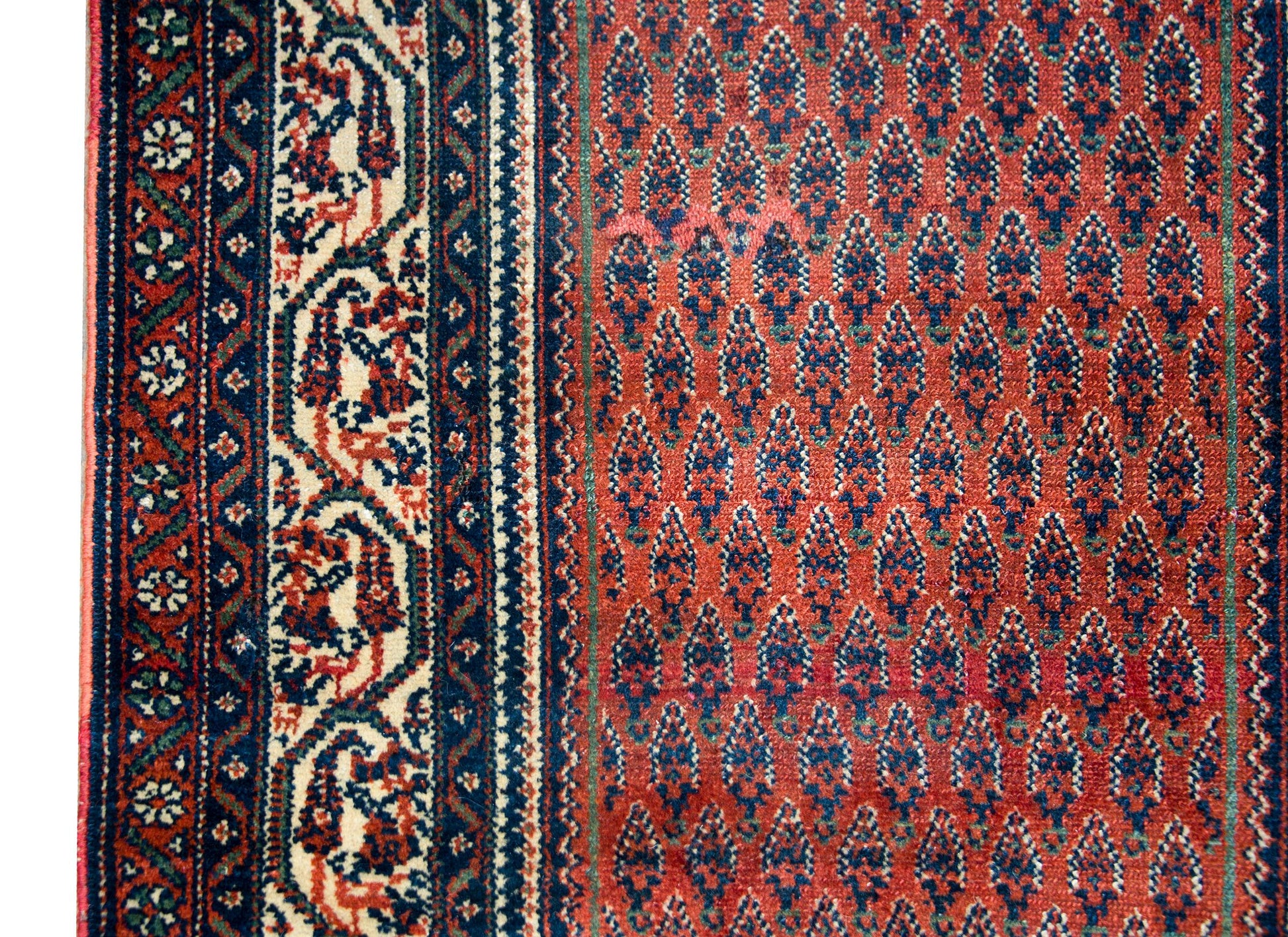 Early 20th Century Persian Seraband Rug For Sale