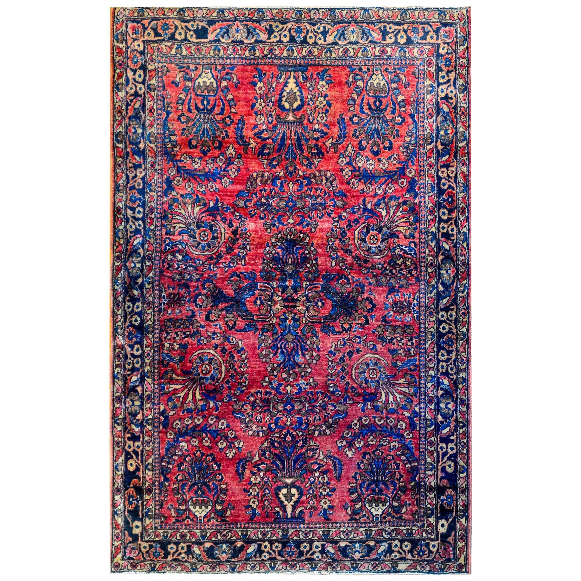 Beautiful Early 20th Century Sarouk Rug For Sale