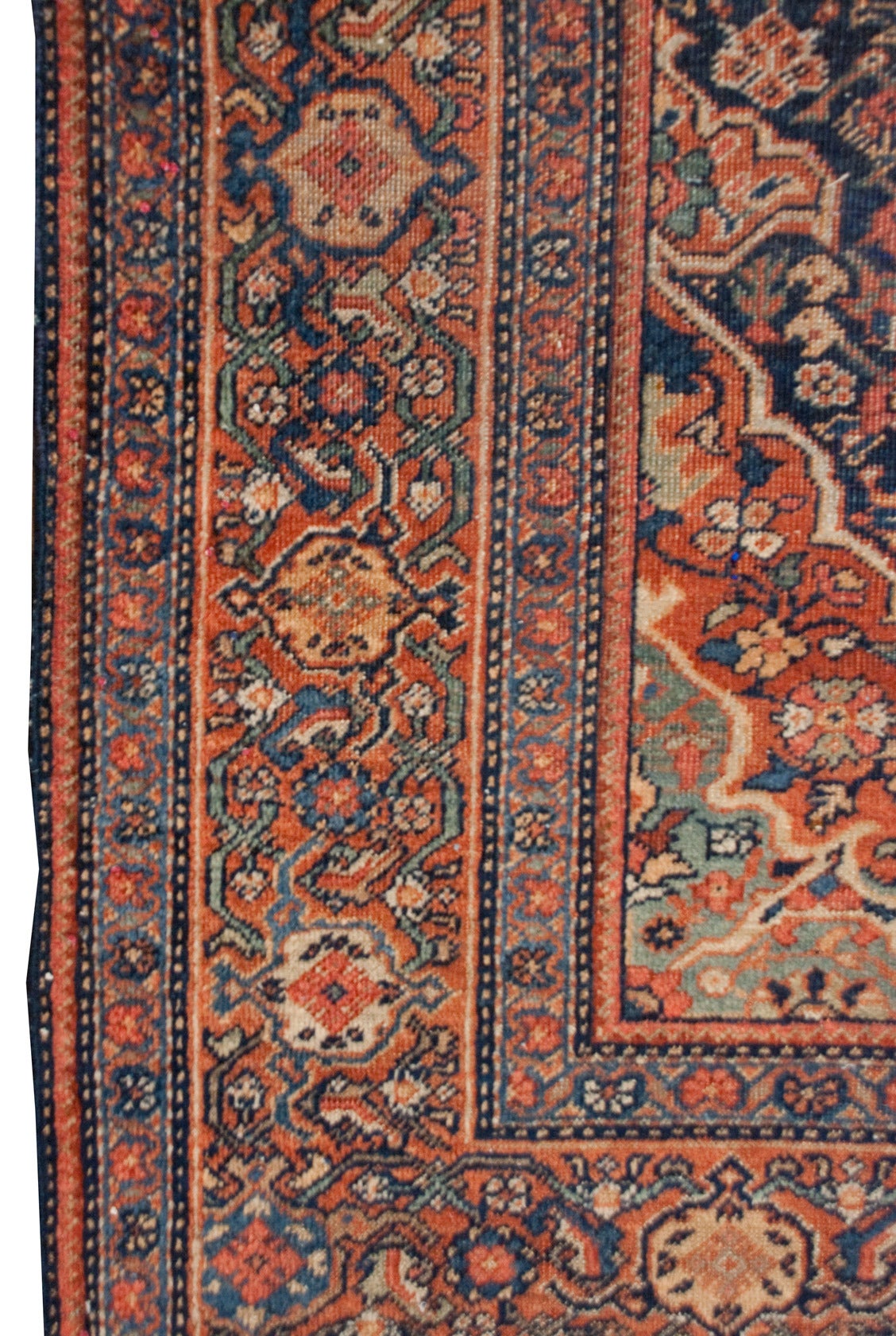 Early 20th Century Sarouk Farahan Rug For Sale